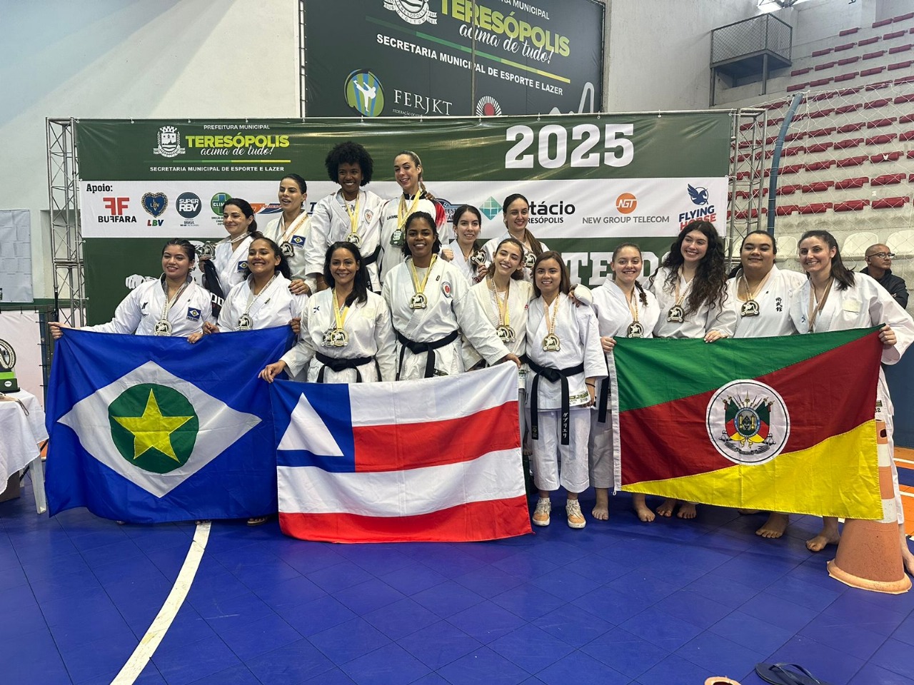 Bahia conquista Vice-Campeonato Geral no Brasileiro de Karatê-Dô Tradicional 2025